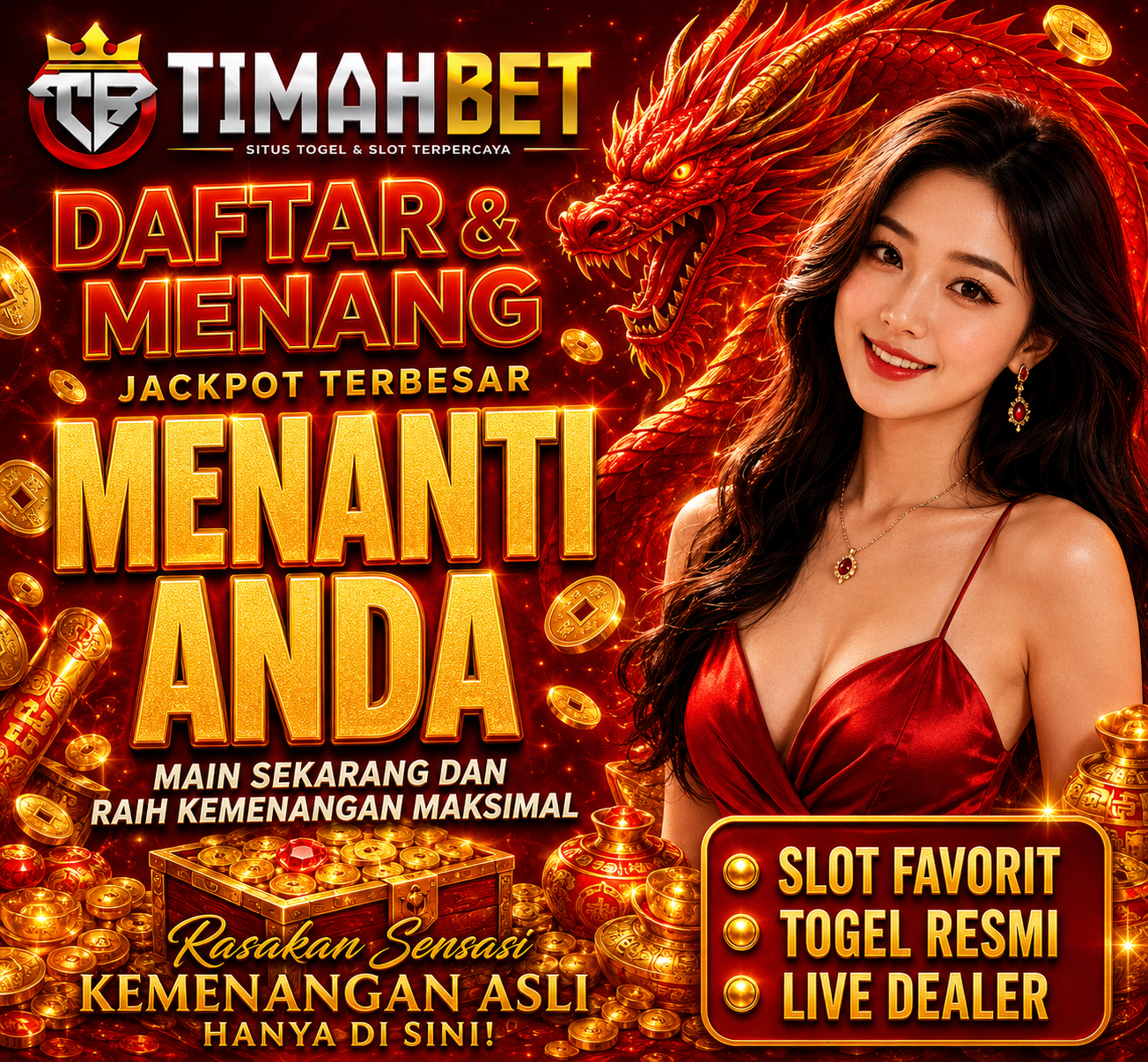 TIMAHBET Game TOTO Togel Online Hari ini dengan Kualitas Aman dan Terjamin
